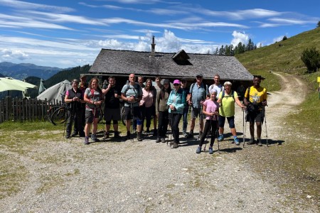 Hauswanderung mit Toni sen. zur Maurachalm