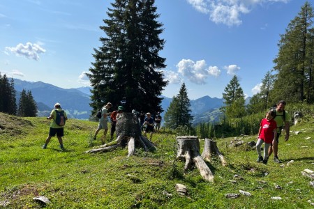 Wanderung mit Toni sen. zum Schober