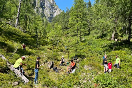 Wanderung mit Toni sen. zum Schober