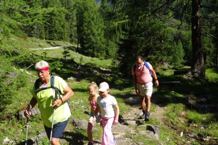 Wanderung mit Maria sen. zur Filzmoosalm