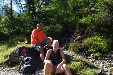 Wanderung mit Maria sen. zur Filzmoosalm