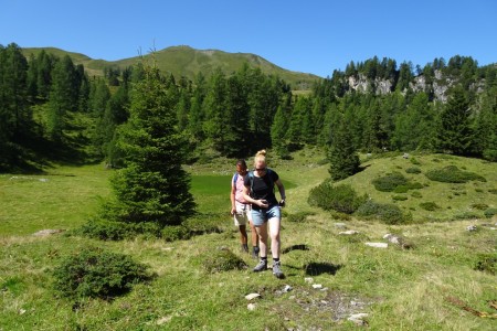 Wanderung mit Maria sen. zur Filzmoosalm