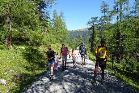 Wanderung mit Maria sen. zur Filzmoosalm