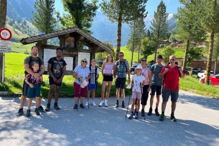 Wanderung mit Toni sen. im Talschluss Hüttschlag