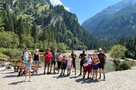 Wanderung mit Toni sen. im Talschluss Hüttschlag