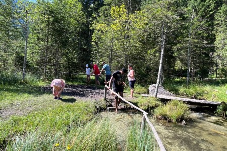 Wanderung mit Toni sen. im Talschluss Hüttschlag