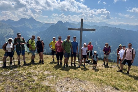 Wanderung mit Toni sen. zur Saukaralm