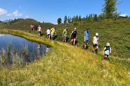 Wanderung mit Toni sen. zur Saukaralm