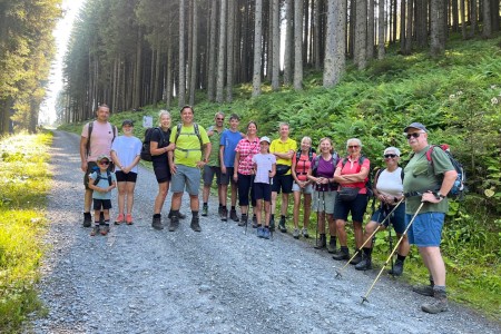 Wanderung mit Toni sen. zur Saukaralm