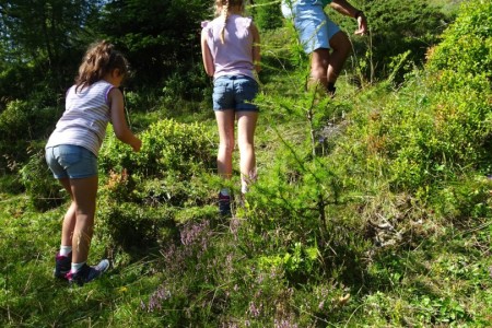 Wanderung mit Maria sen. zur Modereggalm