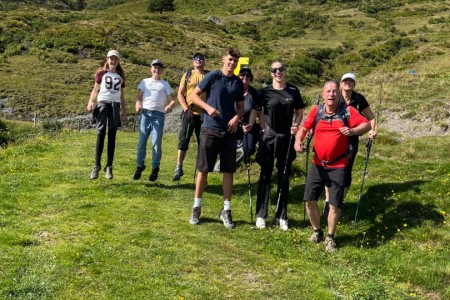 Wanderung mit Toni Sen. im Gebiet der Bergbahnen