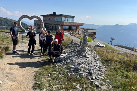 Wanderung mit Toni Sen. im Gebiet der Bergbahnen