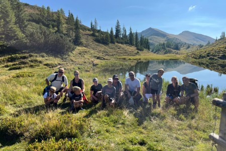 Wanderung mit Toni sen. zu den Spatlacken