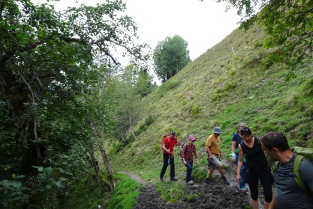 Wanderung mit Dominik zur Heugatalm