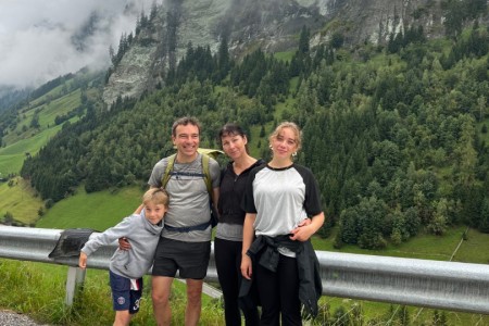 Wanderung mit Toni sen. zur Hubalm