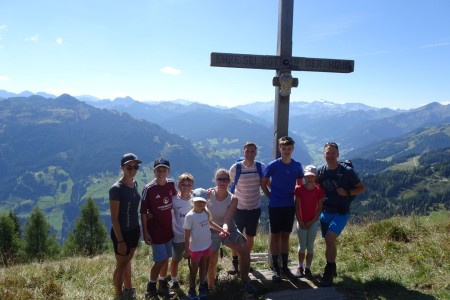 Wanderung mit Maria zum Wetterkreuzsattel