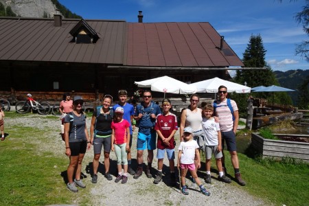 Wanderung mit Maria zum Wetterkreuzsattel