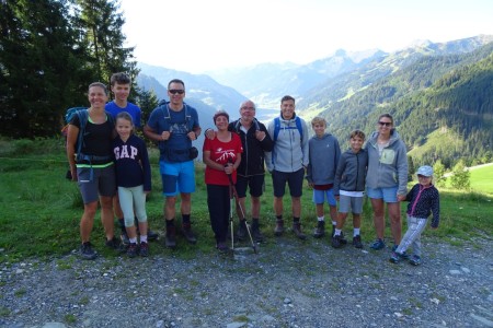 Wanderung mit Maria zum Wetterkreuzsattel