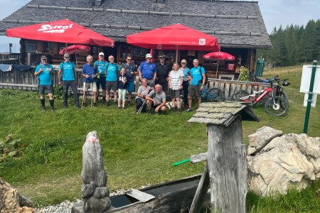 Wanderung mit Toni sen. zu den Spatlacken