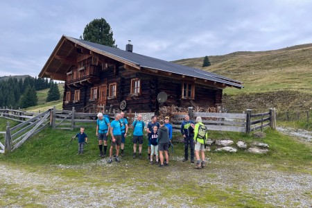 Wanderung mit Toni sen. zu den Spatlacken