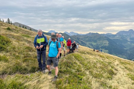Wanderung mit Toni sen. zu den Spatlacken