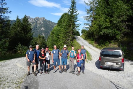 Wanderung mit Maria sen. zum Sonntagskogel