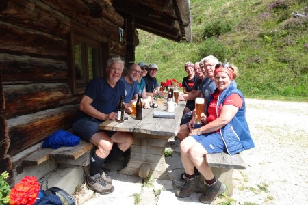 Wanderung mit Maria sen. zum Sonntagskogel