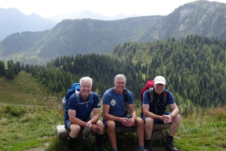 Wanderung mit Maria sen. zum Sonntagskogel