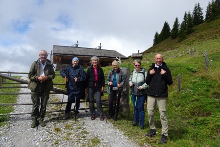 Wanderung mit Karin zur Karseggalm