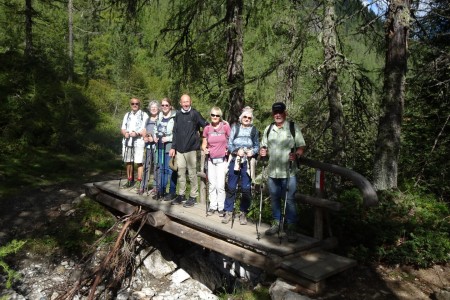 Wanderung mit Maria im Ellmautal