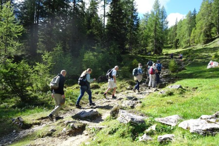Wanderung mit Maria im Ellmautal