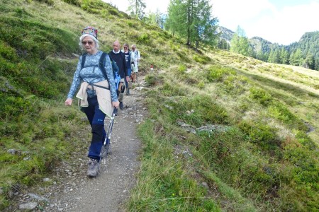 Wanderung mit Maria im Ellmautal
