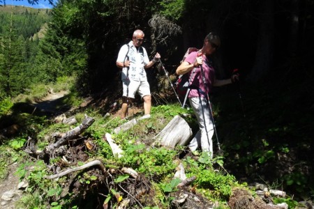 Wanderung mit Maria im Ellmautal