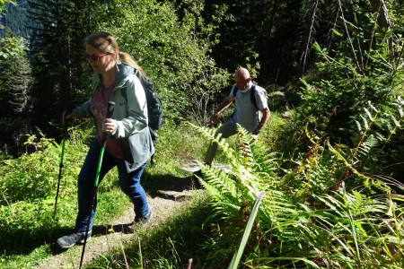 Wanderung mit Maria jun. zur Hirschgrubenalm