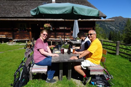 Wanderung mit Maria jun. zur Hirschgrubenalm