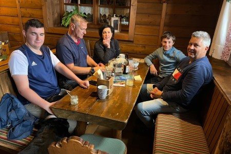 Wanderung mit Toni Senior zum Maurer Schorsch Kreuzweg