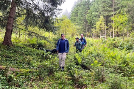 Wanderung mit Toni Senior zum Maurer Schorsch Kreuzweg