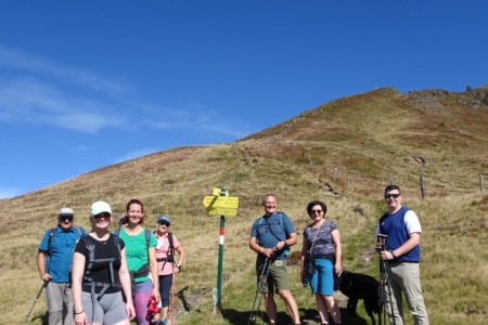 Wanderung mit Maria sen. zum Gründegg