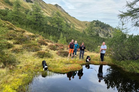 Wanderung mit Toni Senior zum Laagangköpferl