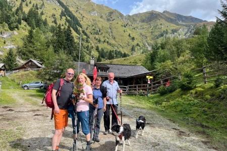 Wanderung mit Toni Senior zum Laagangköpferl