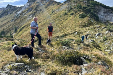 Wanderung mit Toni Senior zum Laagangköpferl