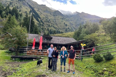 Wanderung mit Toni Senior zum Laagangköpferl