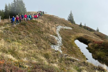 Wanderung mit Toni Senior vom Kieserl zum Fulseck