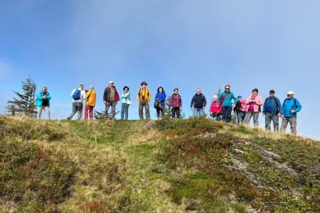 Wanderung mit Toni Senior vom Kieserl zum Fulseck