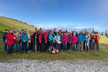 Wanderung mit Toni Senior vom Kieserl zum Fulseck