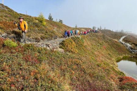 Wanderung mit Toni Senior vom Kieserl zum Fulseck
