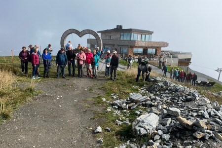 Wanderung mit Toni Senior vom Kieserl zum Fulseck