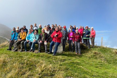 Wanderung mit Toni Senior vom Kieserl zum Fulseck