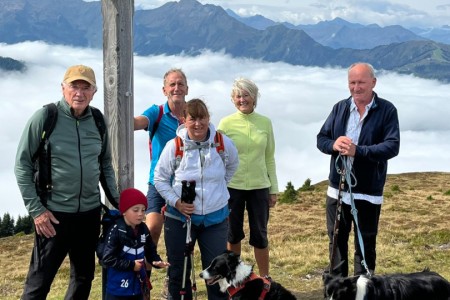Wanderung mit Toni sen. zur Saukaralm