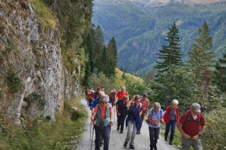 Wanderung mit Dominik